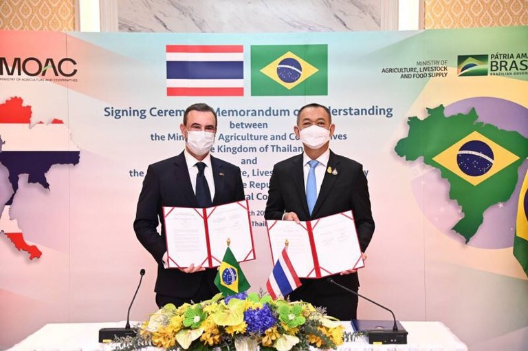 Brazil and Thailand sign memorandum of understanding for agricultural cooperation