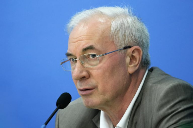 Former Ukrainian Prime Minister Nikolai Azarov