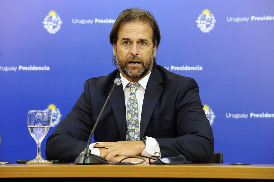 The President of Uruguay, Luis Lacalle Pou.