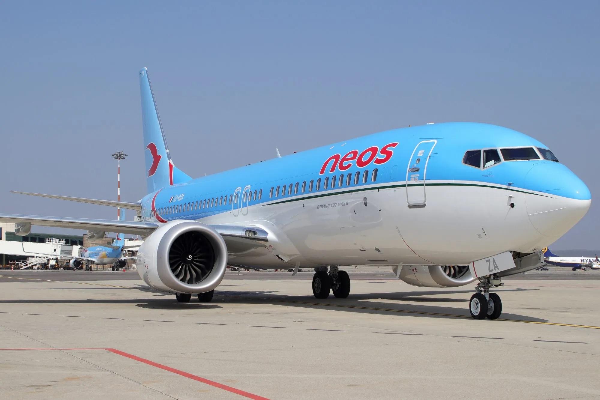 Neos' current fleet consists of six Boeing 737-800s, four Boeing 737 MAX 8s, and six Boeing 787-9s.