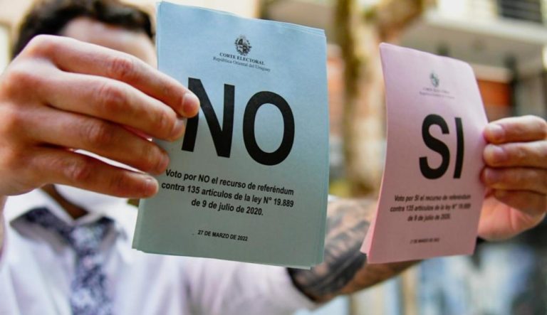The final stretch in Uruguay towards a referendum that questions the Executive