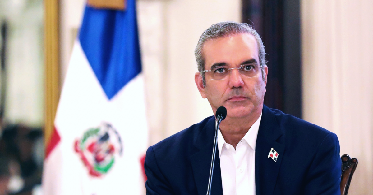 Luis Abinader, the president of the Dominican Republic.