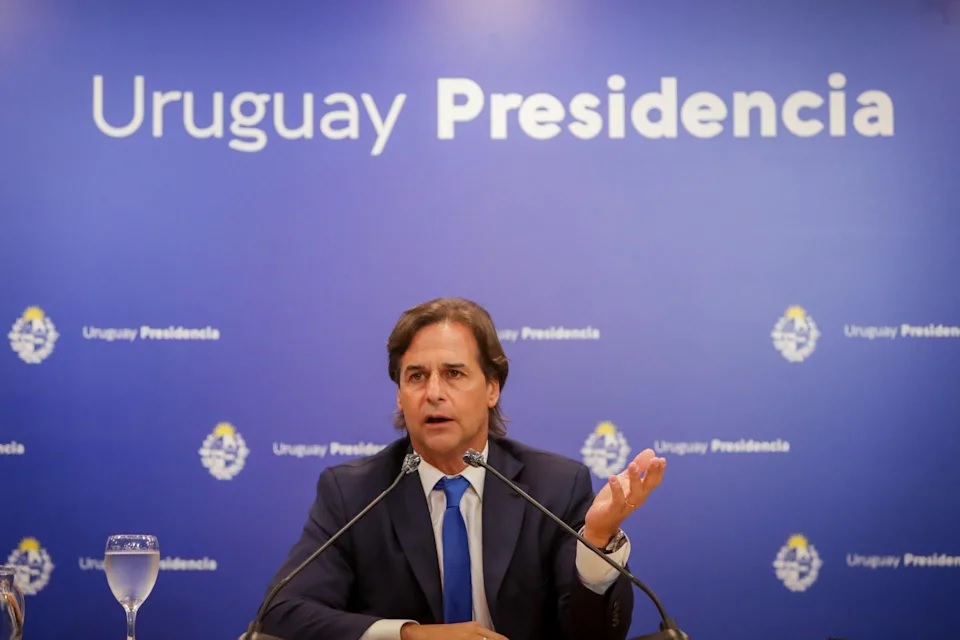 Uruguayan President Luis Lacalle Pou.
