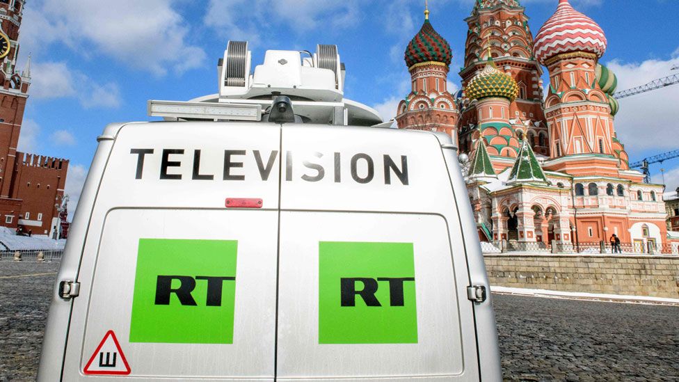 The broadcasting of RT was suspended from Vera TV by the president of Uruguay's National Telecommunications Administration (Antel), Gabriel Gurméndez.