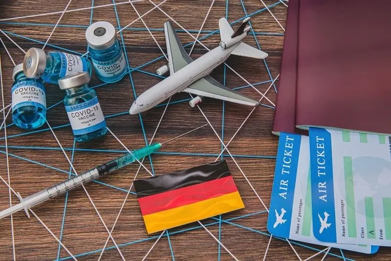 Non-immunized travelers will no longer have to comply with a ten-day quarantine after entry into Germany.