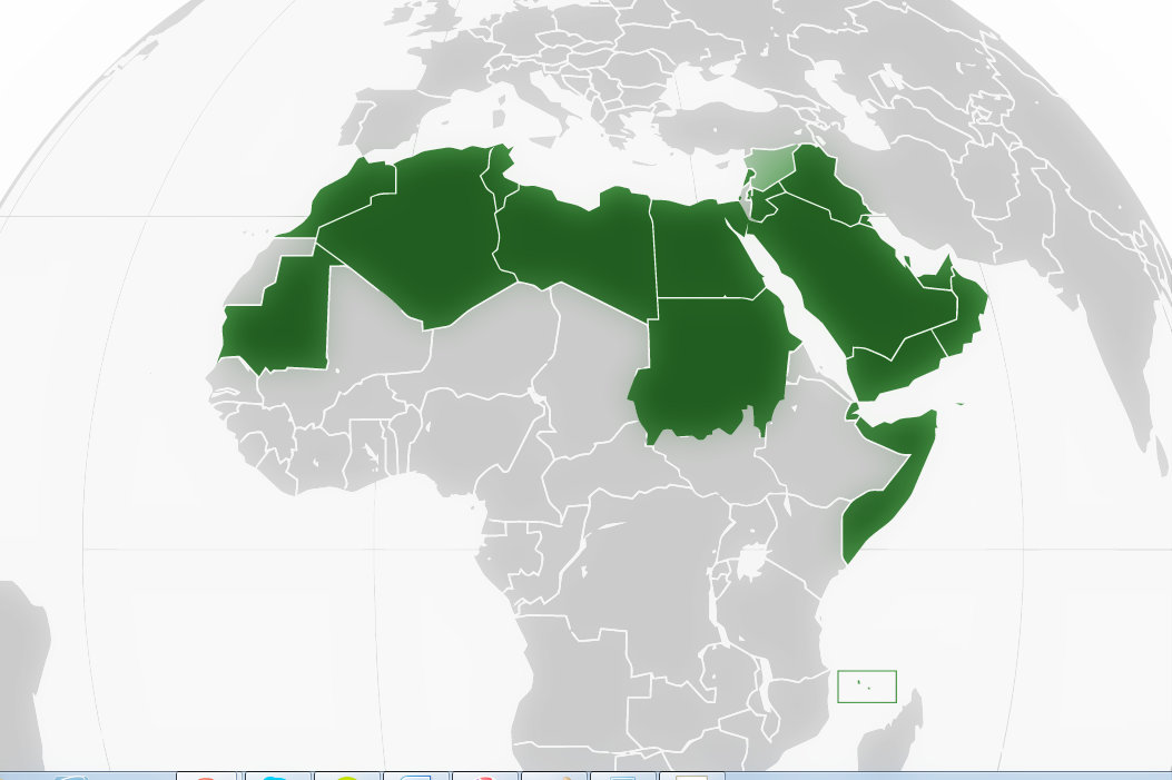 Countries of the Arab League. (Photo internet reproduction)