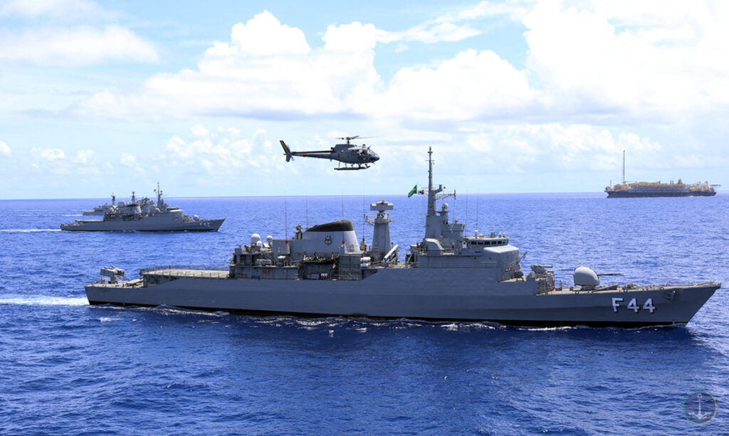 The Joint Exercise Poseidon 2022 is scheduled to end on April 9 with a naval parade along the coast of Rio de Janeiro.