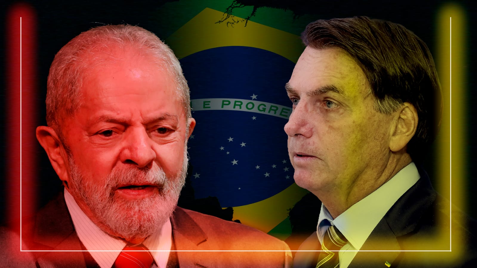 Luiz Inácio Lula da Silva and Jair Bolsonaro. (Photo internet reproducton)