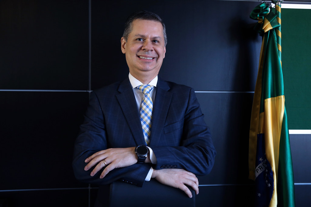 Brazil's secretary of International Economic Affairs of the Ministry of Economy, Erivaldo Alfredo Gomes.
