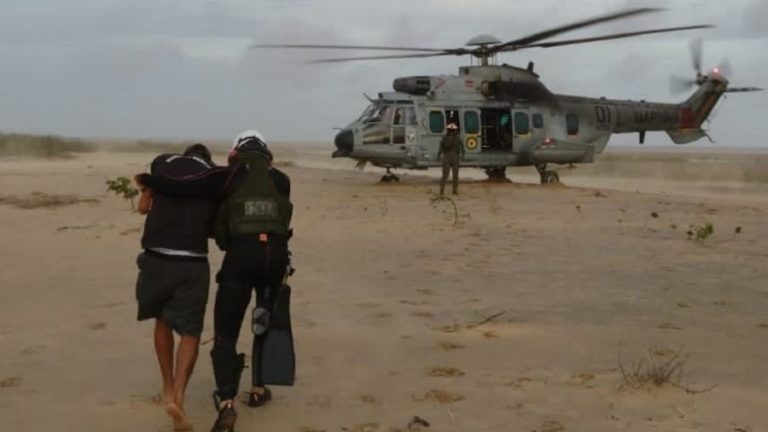Brazil: Six shipwrecked sailors are rescued thanks to a message in a bottle
