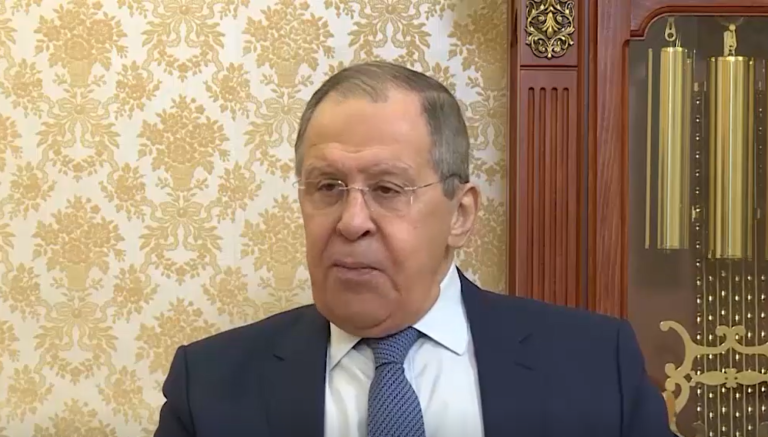 Watch one of the few interviews with Russian Foreign Minister Sergey Lavrov since the beginning of the war