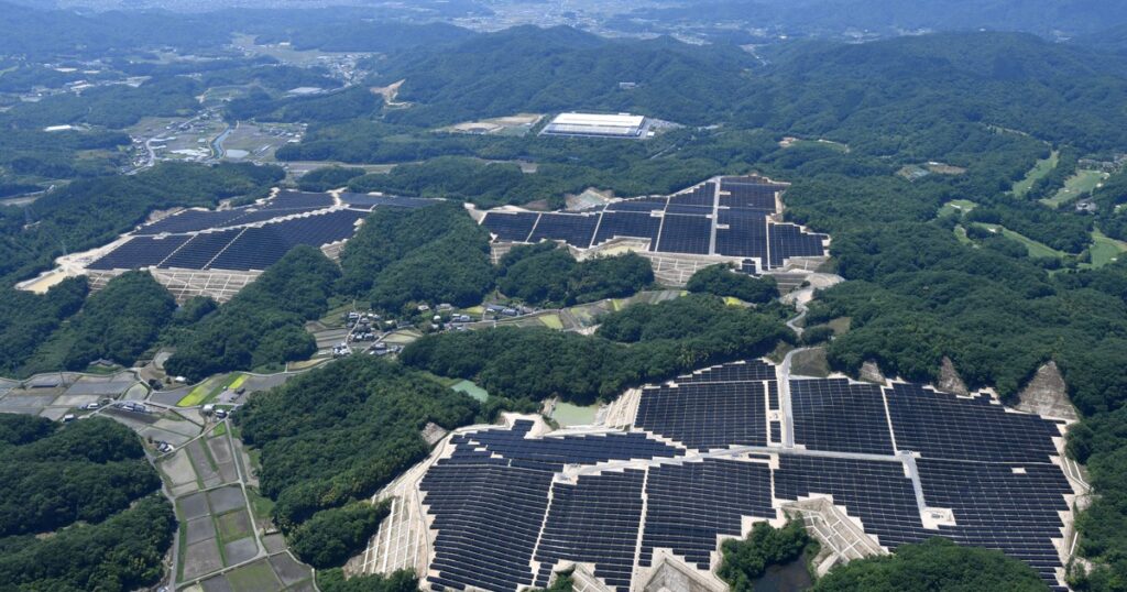 Solar power plabts