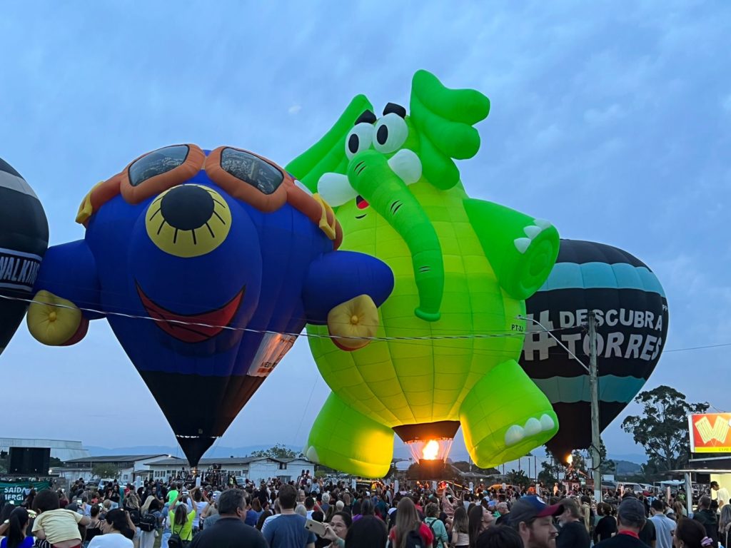 In the shape of comic book characters or even company logos, the balloons are successful because they are different from the traditional form.