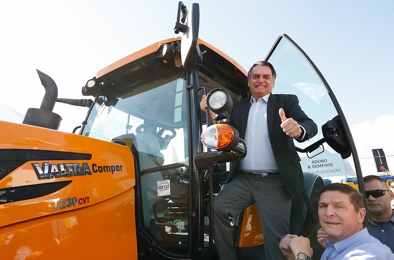 Brazilian President Jair Bolsonaro said that Brazil could produce up to 23 million tons of wheat.