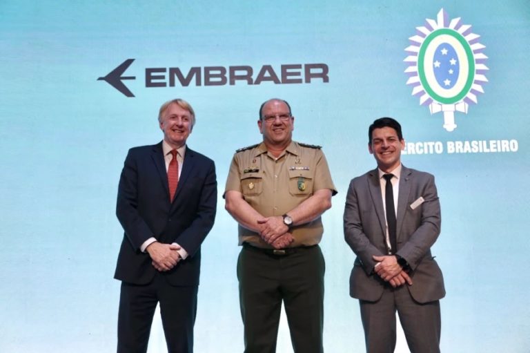 Embraer and Brazilian Army sign development of Sisfron system second phase