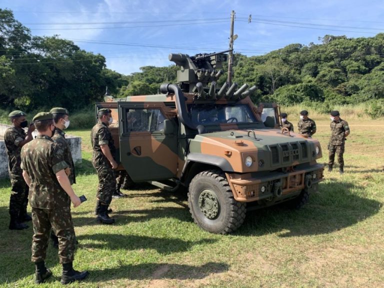 The Brazilian Army successfully integrates Ares Remax 4 turret on Iveco 4×4 vehicle