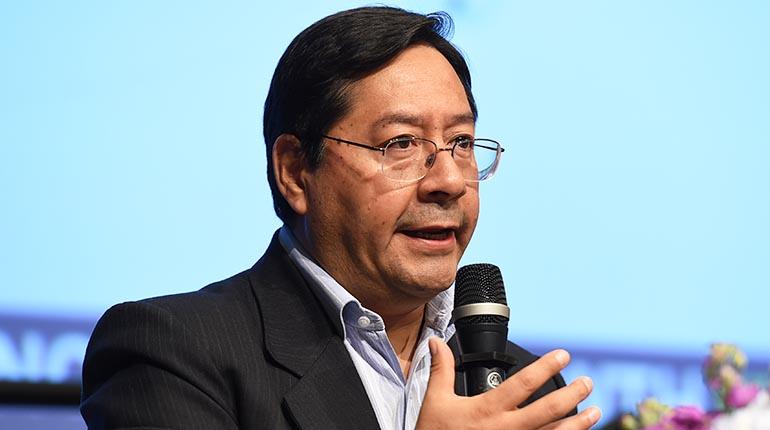 Bolivian President Luis Arce.