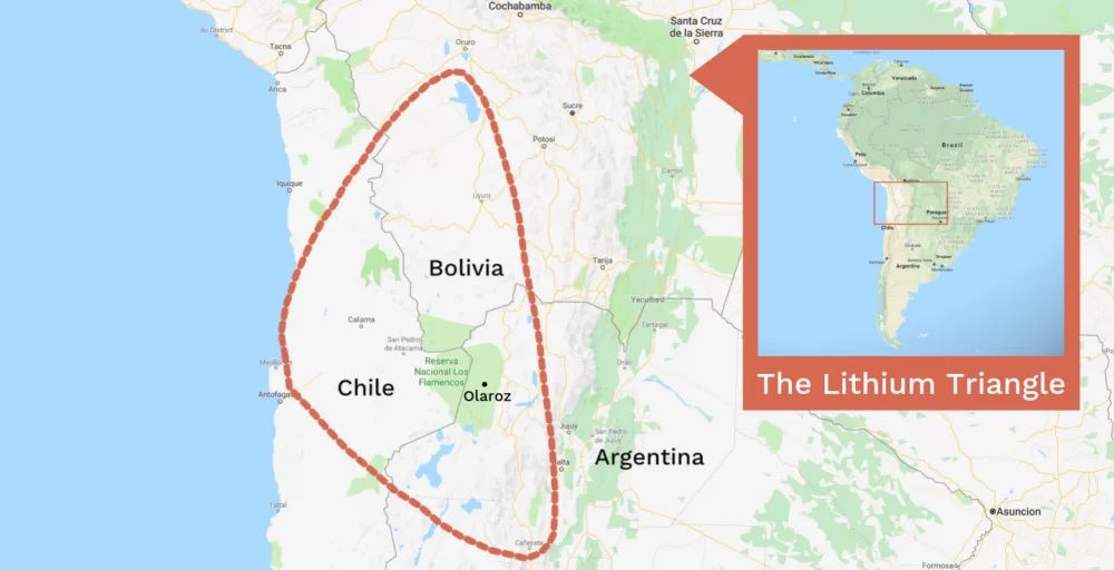 Can lithium boost South America's role beyond being a raw material supplier? (Photo Internet reproduction)