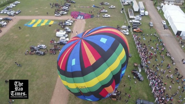 Brazil: Balloons in unique shapes shine on the coast of Rio Grande do Sul state