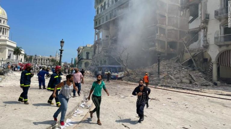 Cuba: Big explosion destroys Saratoga Hotel in Havana and kills at least 18 (Update 4)