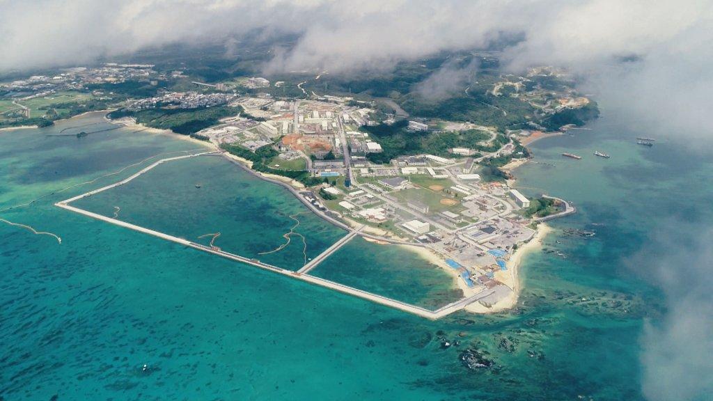 U.S. Military base, Okinawa. (Photo internet reproduction)