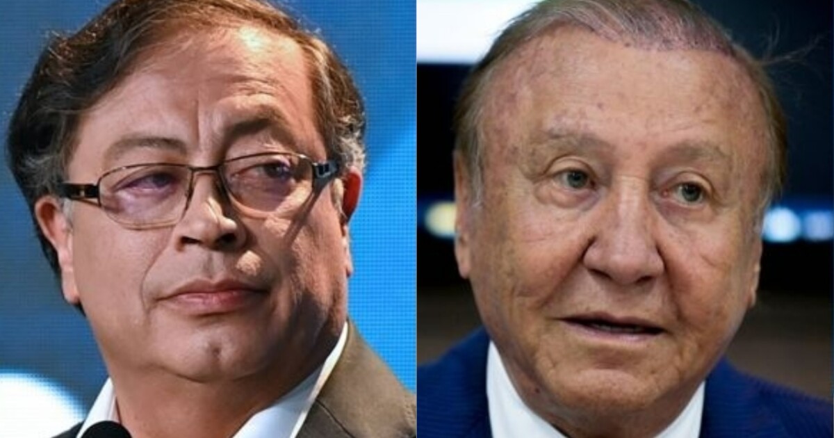 Gustavo Petro and Rodolfo Hernández. (Photo internet reproduction)
