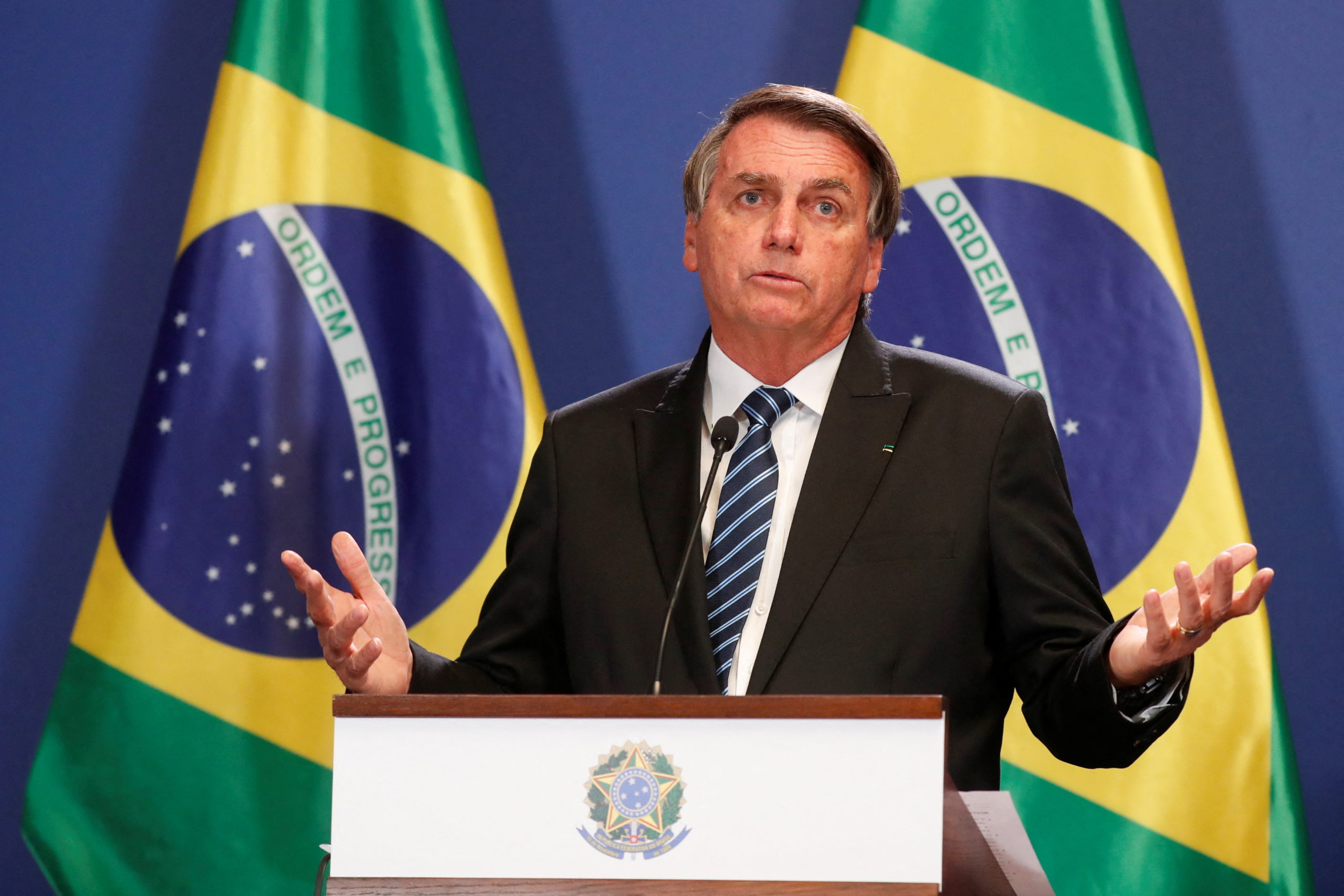Brazilian President Jair Bolsonaro visits Budapest