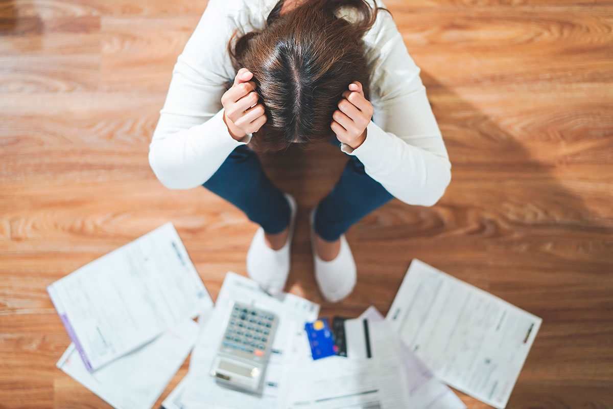 High interest rates make it difficult to get off the default list and make the debt snowball if any delay occurs.