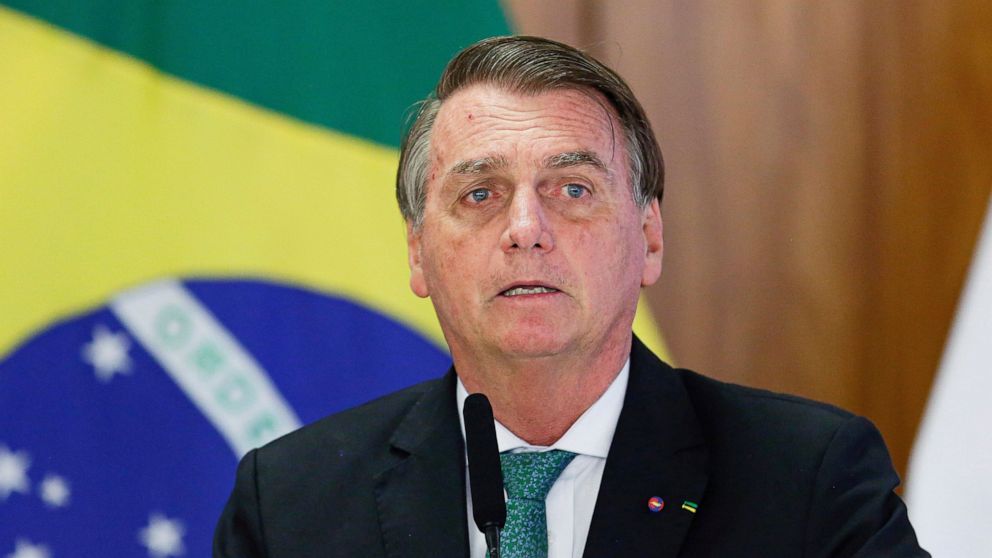 Brazilian President Jair Bolsonaro.