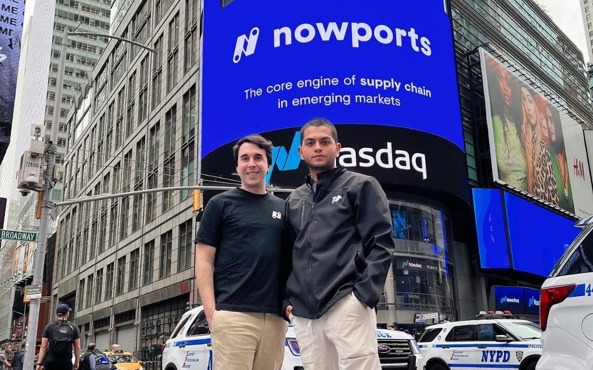 Nowports founders Maximiliano Casal and Alfonso de los Ríos.