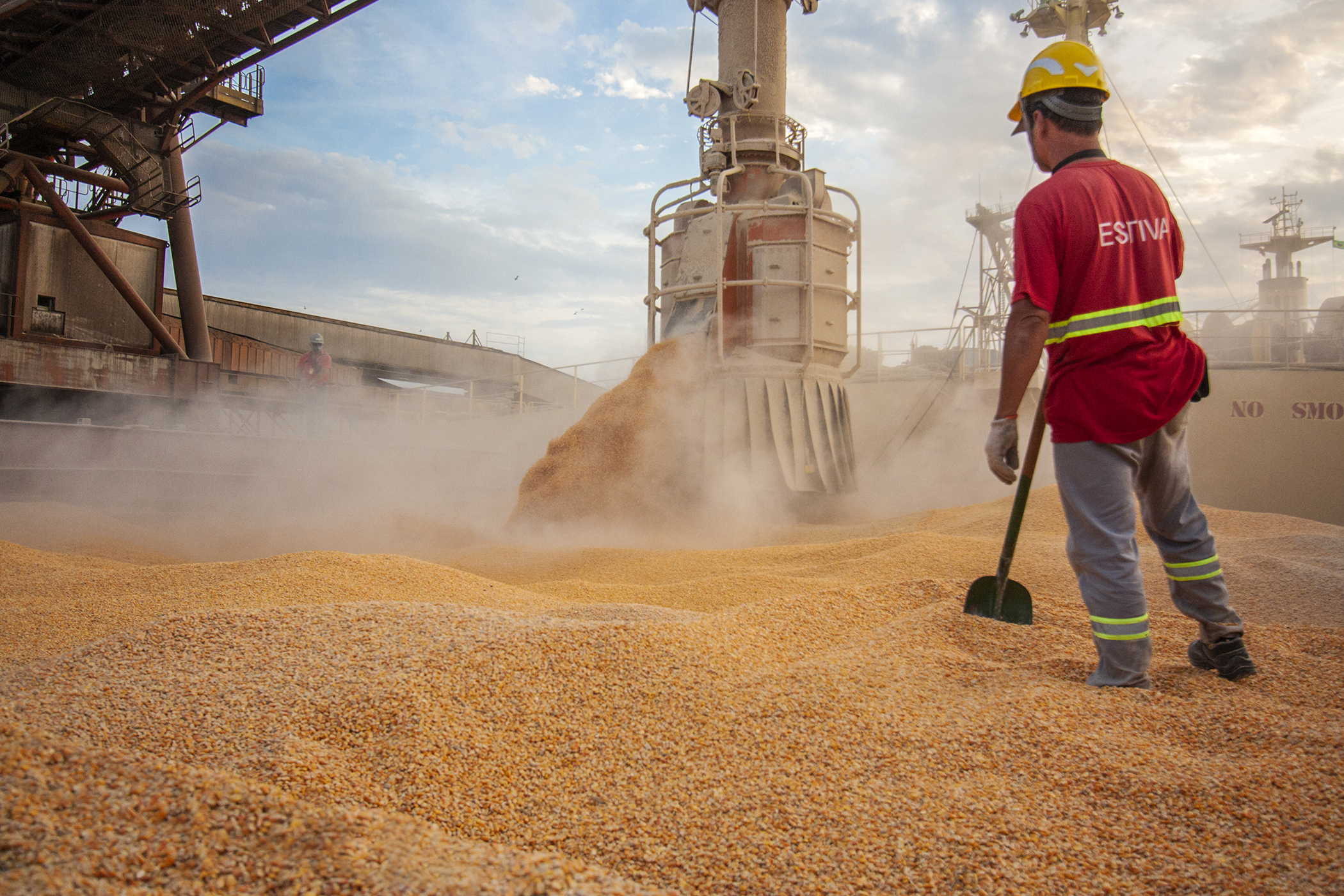 Brazil's corn exports from the Port of Paranaguá increased by 161%. (Photo internet reproduction)