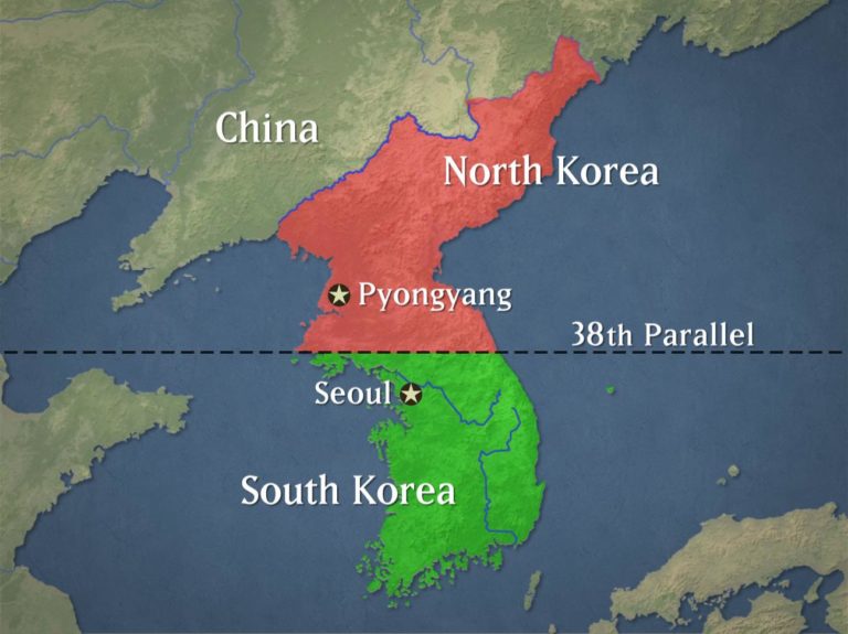 Rising tensions: North and South Korea both launch ballistic missiles to demonstrate their power