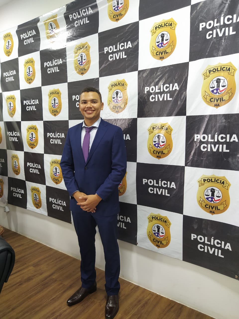 Marcelo Augusto Nunes Soares, 27-year-old municipal police chief from São Bento. (Photo Ben Wayne)