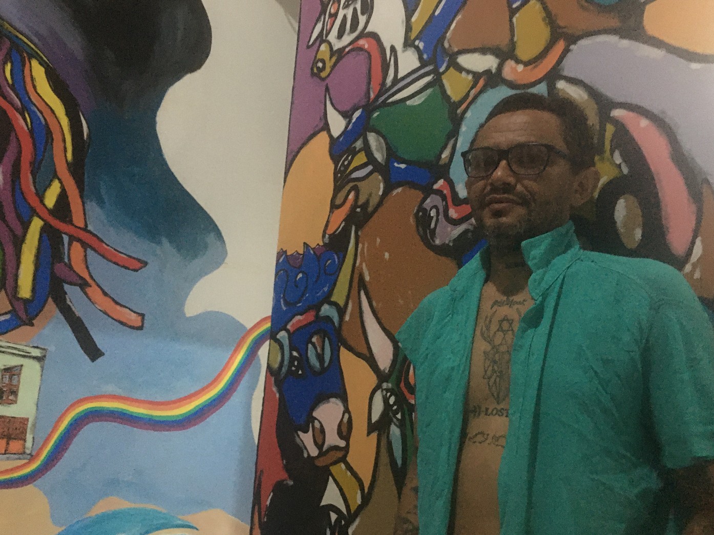 Saulo Araujo, a 33-year-old plastics artist from Imperatriz. (Photo internet reproduction)