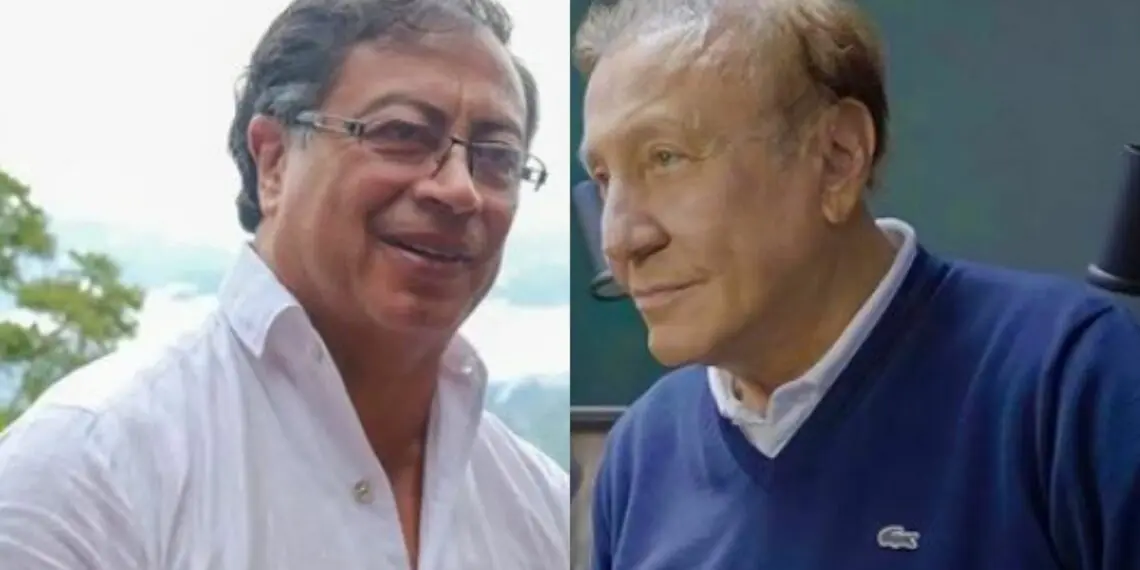 Candidates Gustavo Petro and Rodolfo Hernández. (Photo internet reproduction)