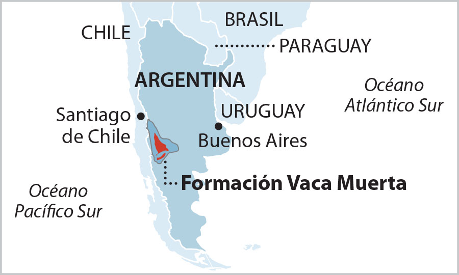 Argentina's Vaca Muerta is the second-largest unconventional gas reserve in the world and one of the largest oil reserves.