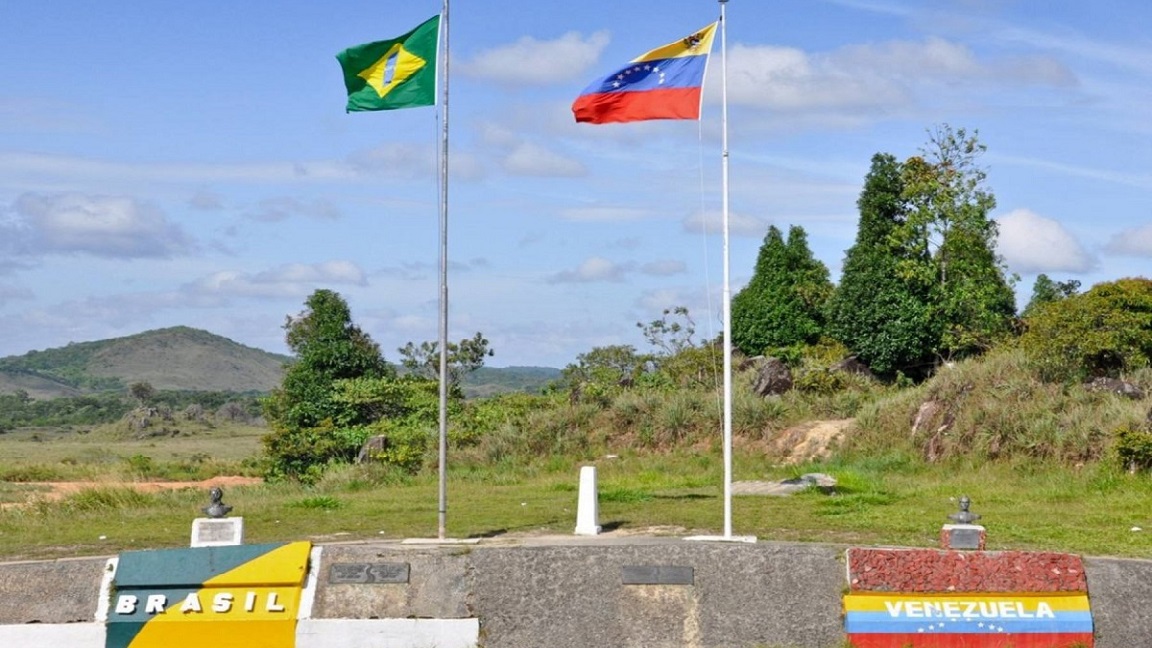 Border between Venezuela and Brazil. (Photo internet reproduction)