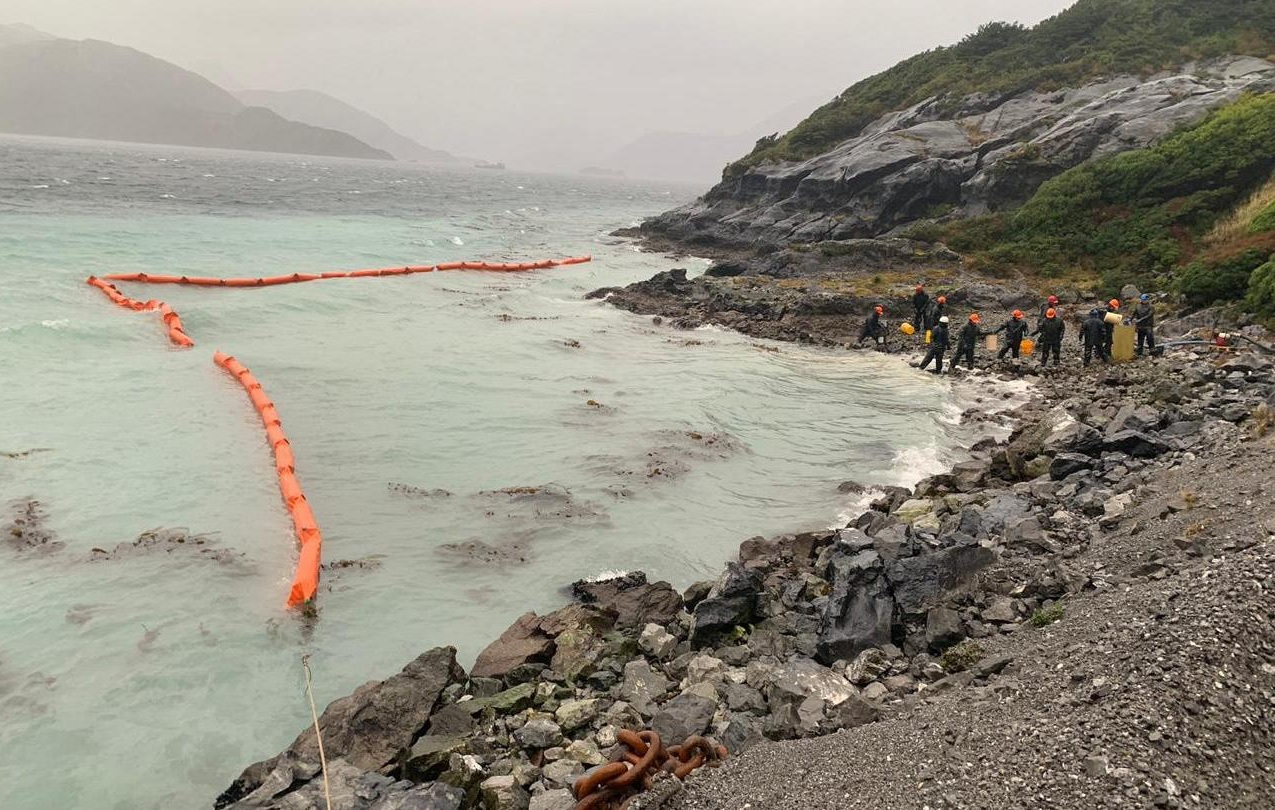 According to the complaint, "when the diesel was spilled into the sea, it generated a serious alteration to the ecosystem of the place, affecting the marine biota, such as shellfish and fish, the column of water masses, and sediments."