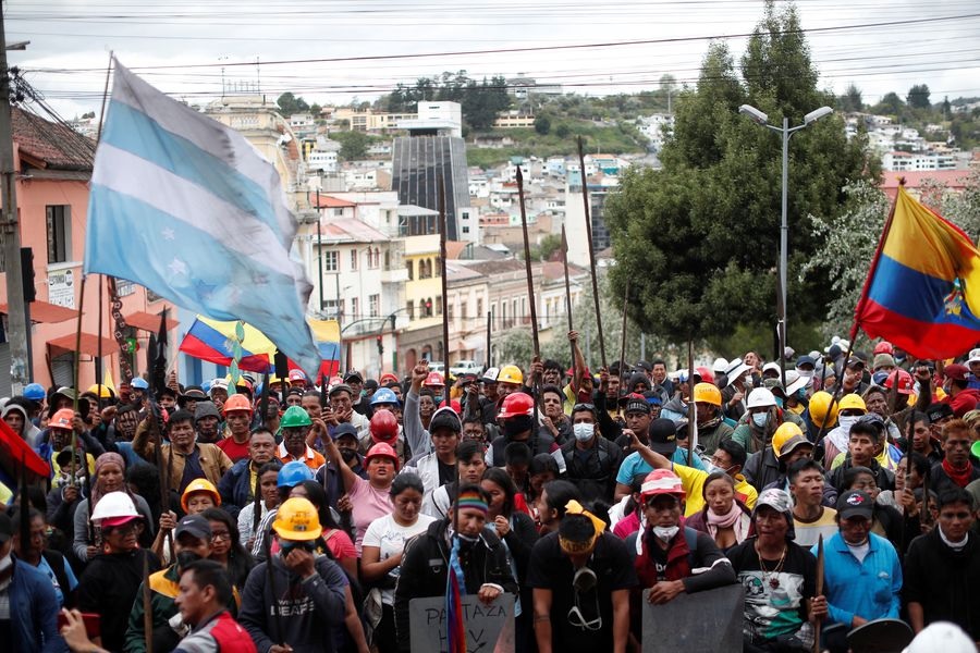 Ecuadorian President Guillermo Lasso announced fuel price cuts to appease protesters.
