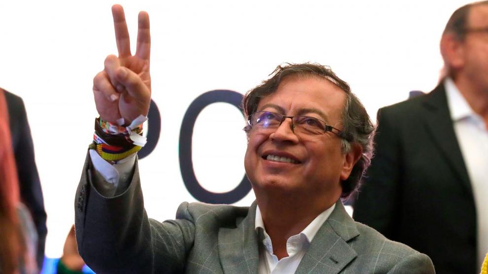 Colombia's president-elect Gustavo Petro.