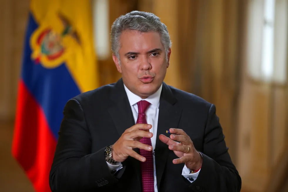 Colombian President Iván Duque.