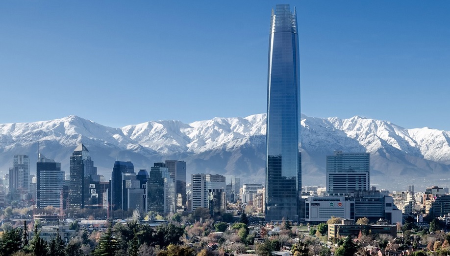 Chile's capital, Santiago.
