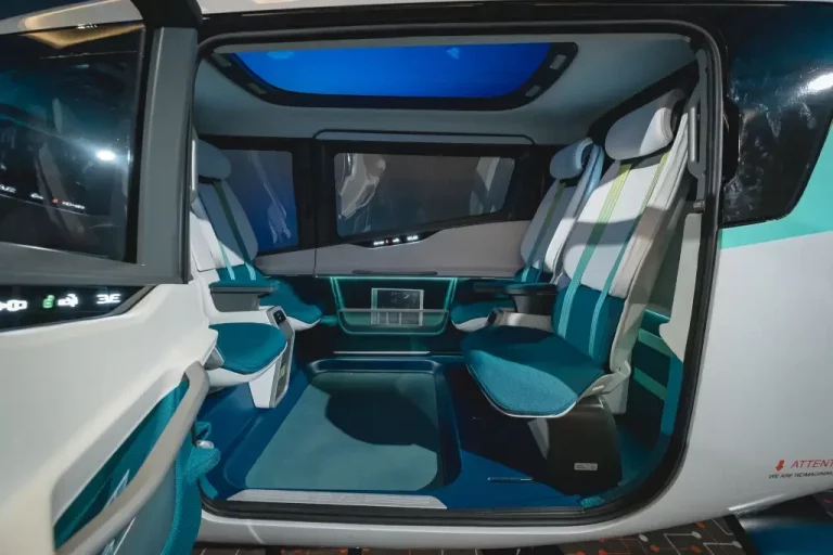 Brazil’s ‘flying car’ startup Eve shows off air vehicle cabin for first time