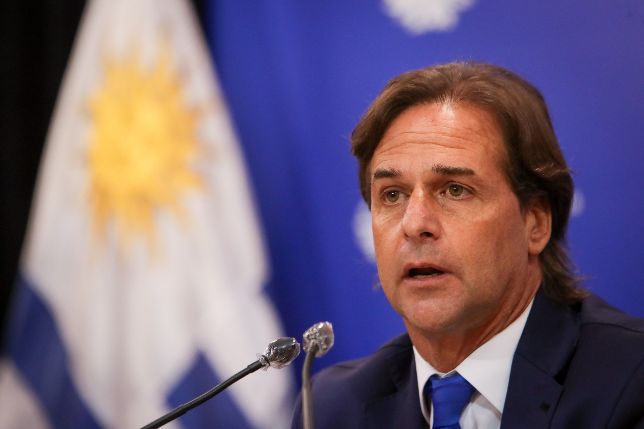 trade agreements, Lacalle Pou detached himself from Fernández&#8217;s failures: He defended the commercial opening and criticized the idea of a regional central bank