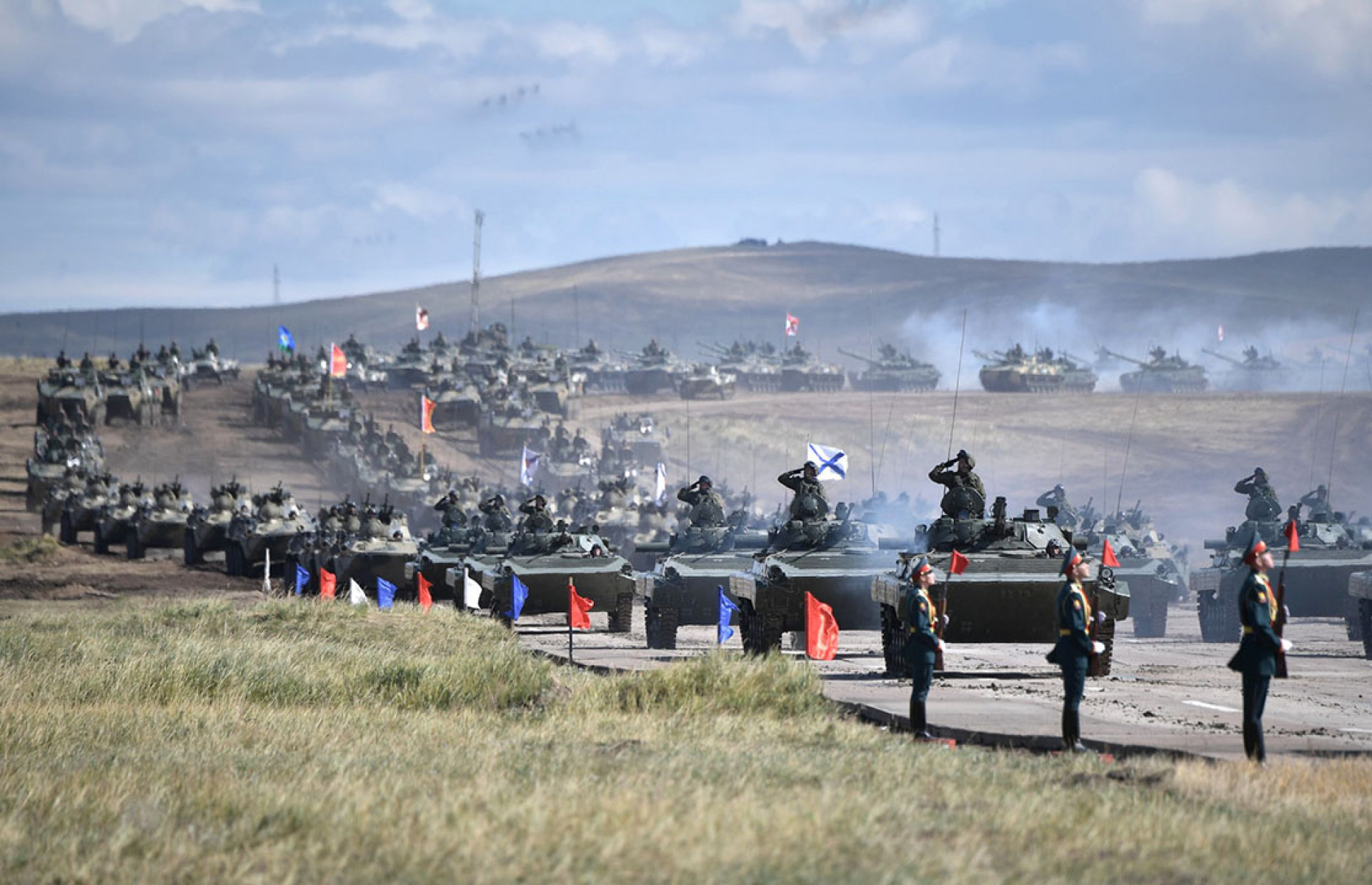 Russian war games. (Photo internet reproduction)
