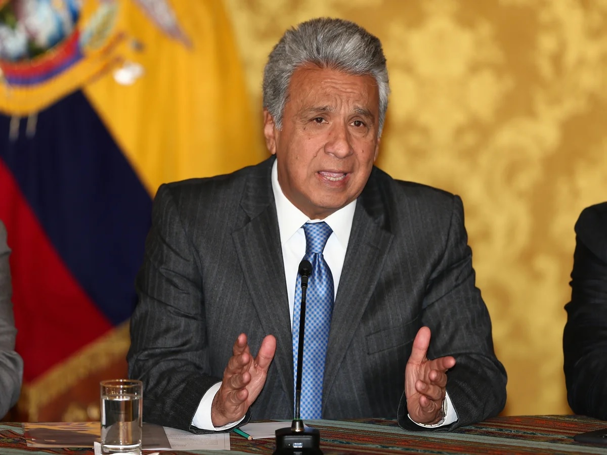Former Ecuadorian President Lenín Moreno.
