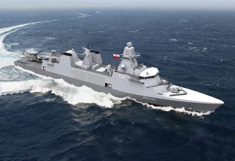 Babcock will present the Arrowhead 140 frigate at the Chilean Exponaval exhibition