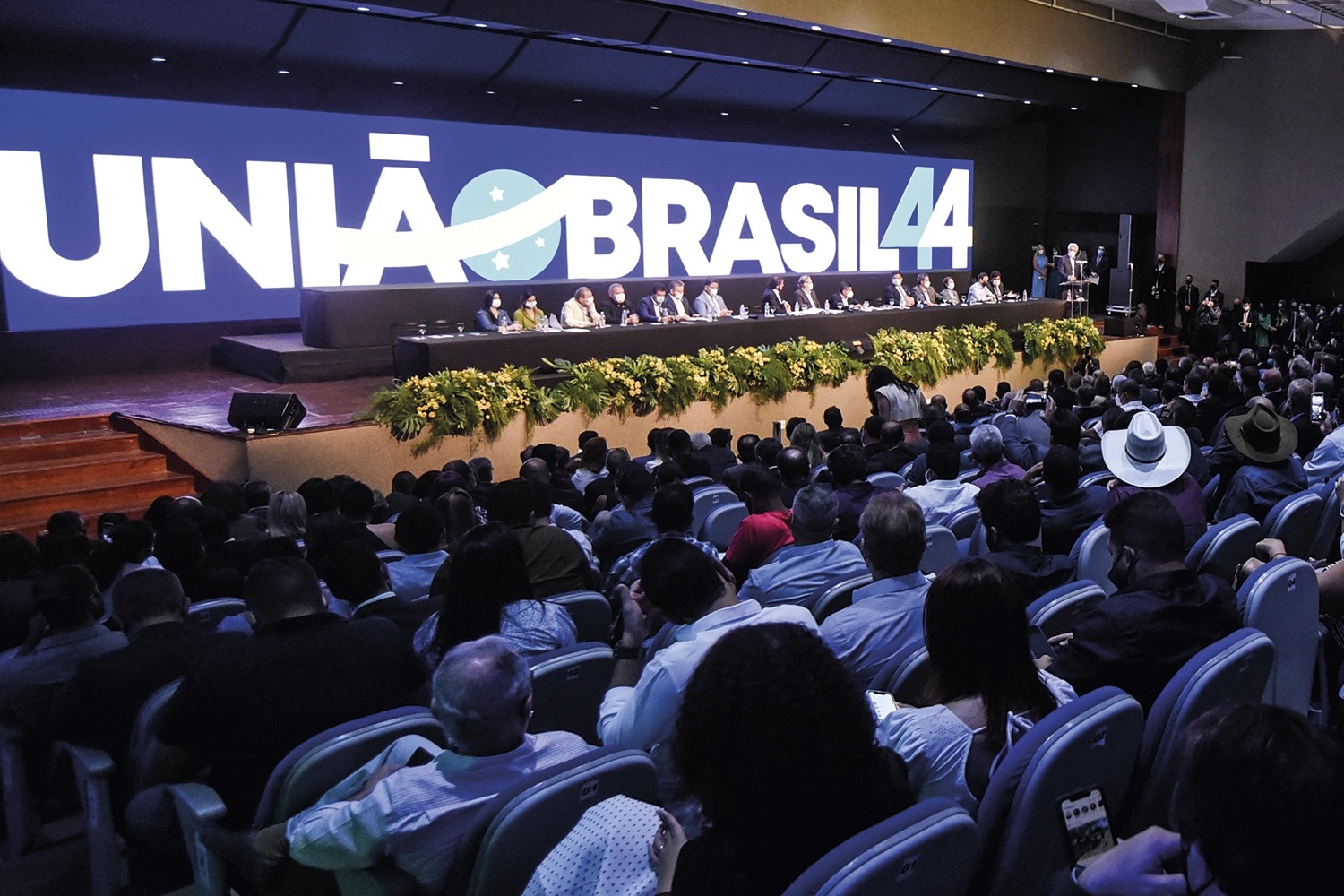 União Brasil is the party with more competitive candidates for state governments in the first round of the 2022 elections.
