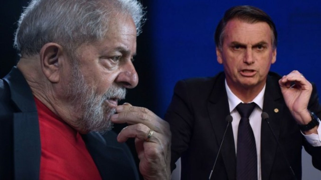 Luiz Lula da Silva and Jair Bolsonaro. (Photo internet reproduction)