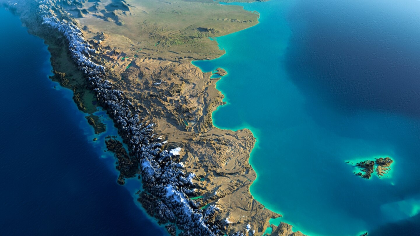 South Altantic. (Photo internet reproduction)